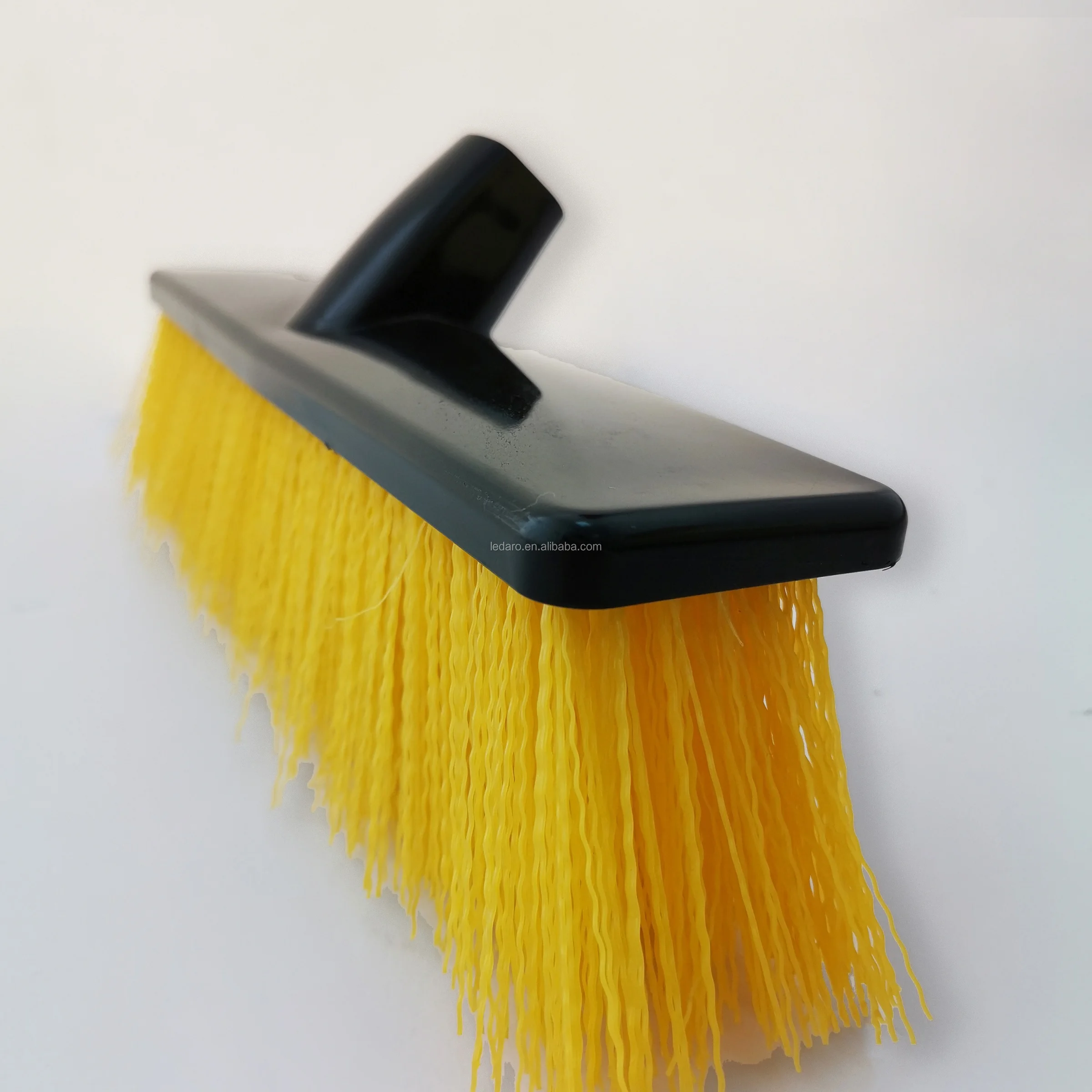 Outdoor Deck Brush with Long Handle and Stiff Bristles Heavy Duty Push  Broom for Cleaning Driveway - China Deck Scrub and Floor Brush price