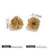 Bud charm gold