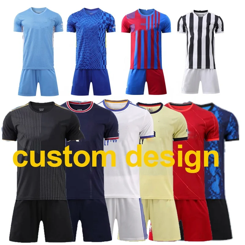 Wholesale Hot Sale Men Soccer Jerseys 22-23 Real Quick Dry