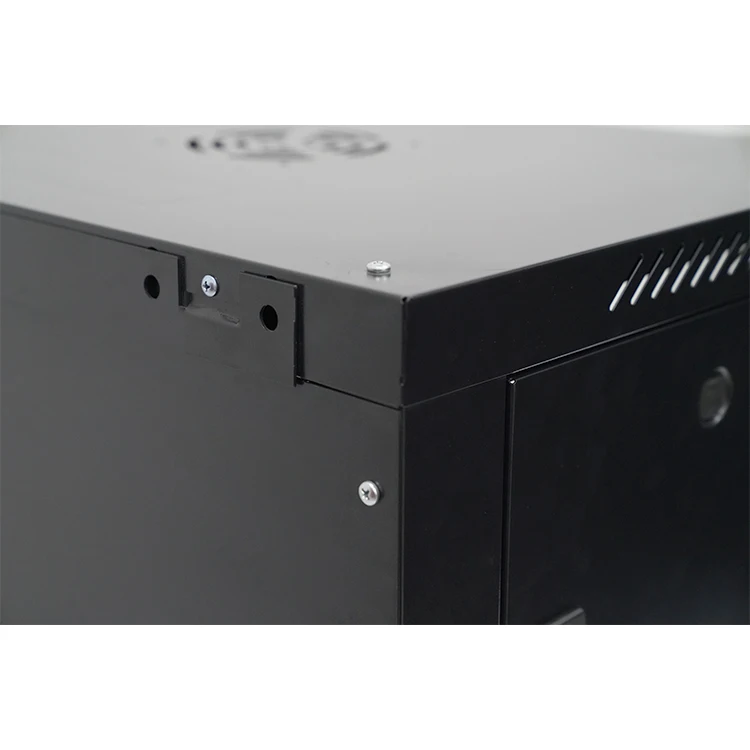 Factory Customize Sizes Network Rack 19 Inch Server Rack Network Cabinet 9U with Glass Door