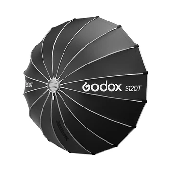 GODOX S120t Softbox Portable Octagonal Umbrella Softbox Honeycomb 120cm Bowens Studio Flash Live LED Lights