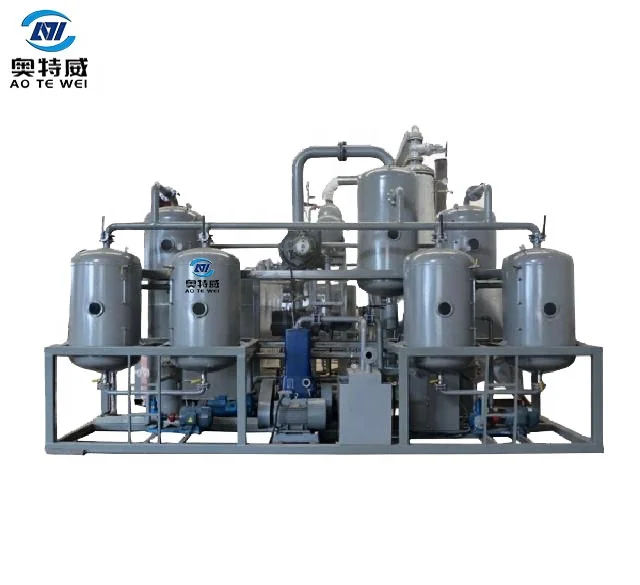 Waste Oil Distillation Plant Used Plastic Oil Recycle Machine Pyrolysis Oil to Diesel With Smell Removing Chemical Deodorization