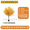Bonsái de ginkgo de madera maciza de 1.5m (enlace para depósito)