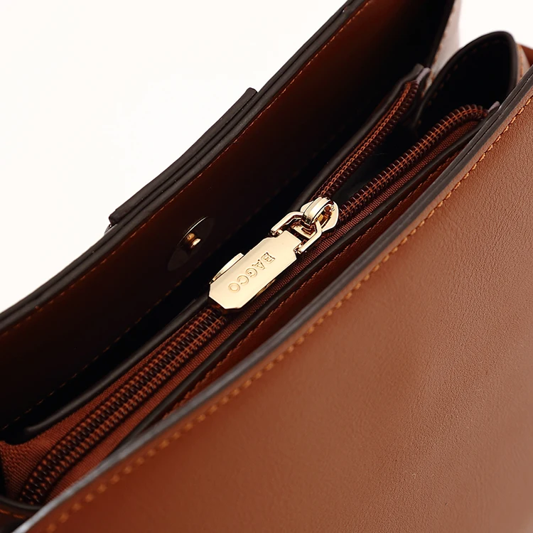 ODM OEM NEW Arrival BAGCO Custom Pu Leather Wholesale Designer Shoulder Bag Women Handbags Female