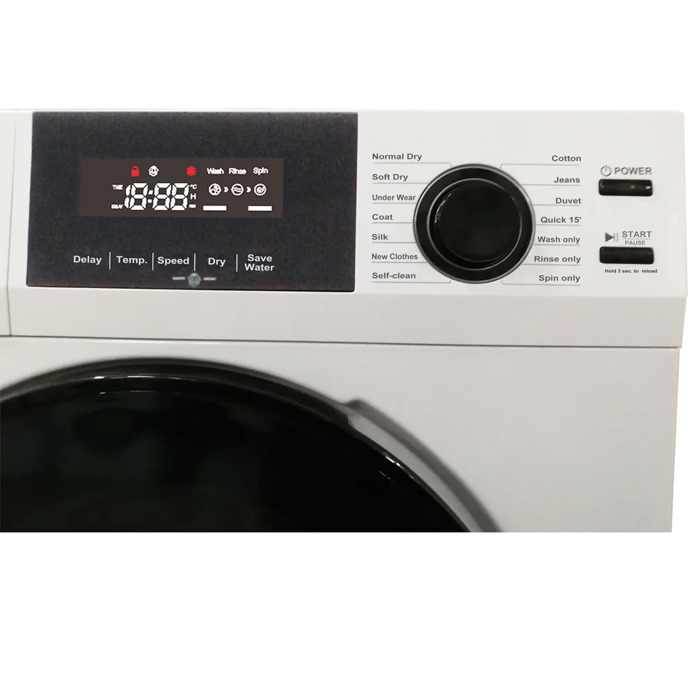 7 kg Front Loading Laundry Washing Machine with Dryer