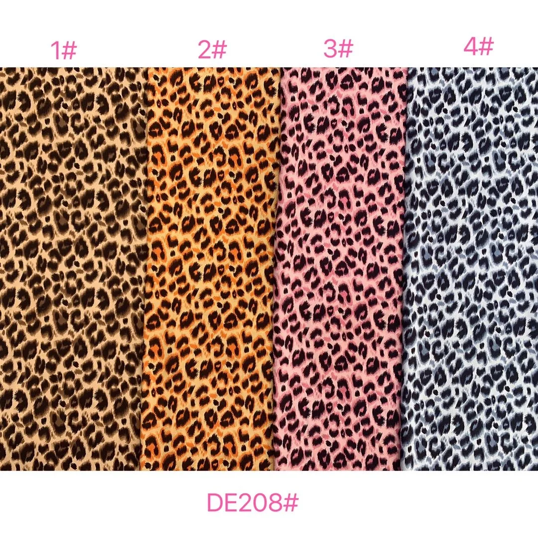 100% тканый вискоза с принтом листьев, ткань challis, вискоза, ткань