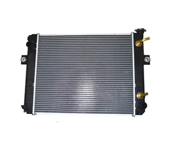 Aluminum Radiator For Toyota Forklift (1990-2011) W/ Oil Cooler - Fits OEM 16410U220171