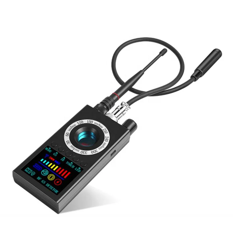 K19 Hidden Camera Detector Anti Spy Bug Scanner Hotel Security Gsm Gps Rf Signal Detector