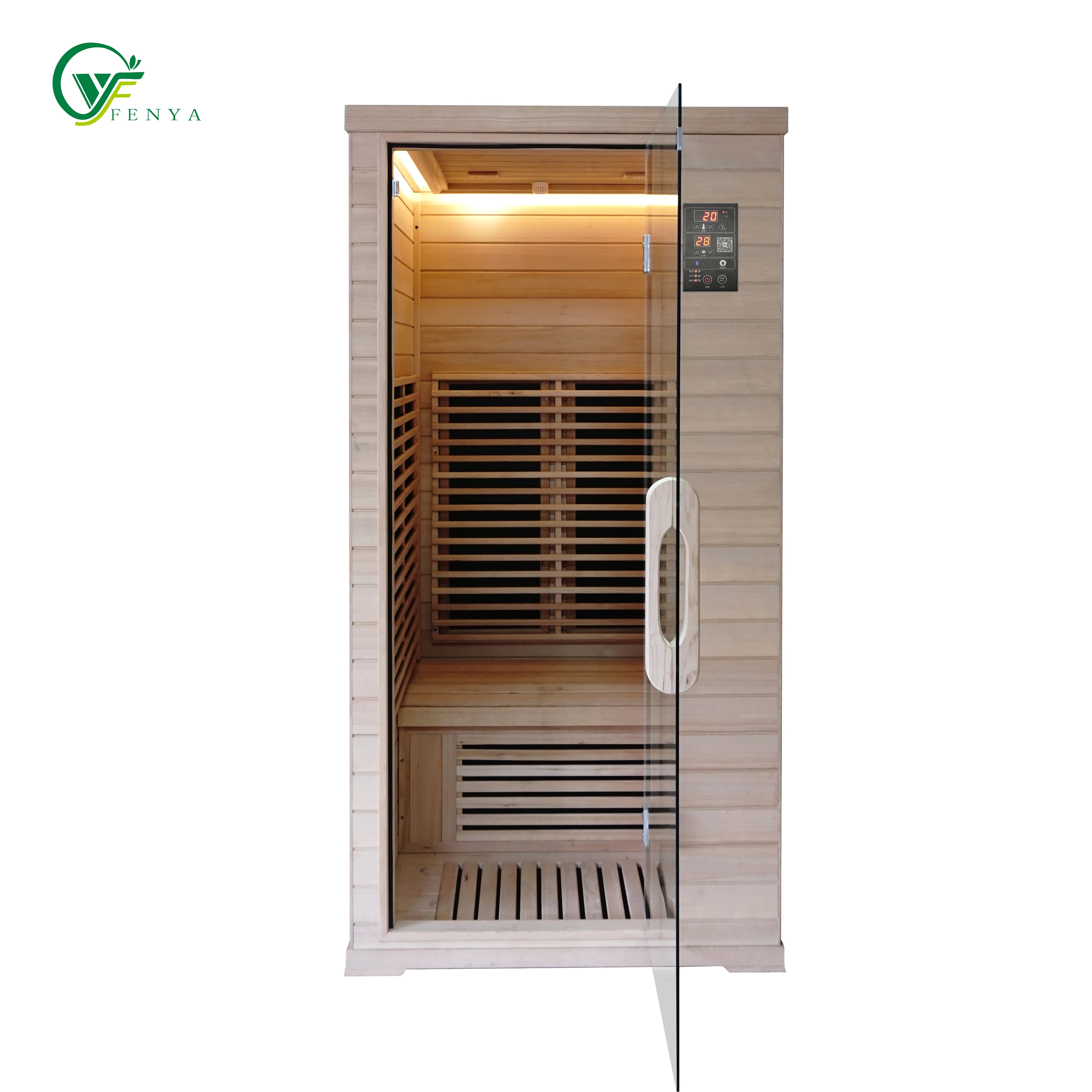 Indoor Home Use Design Wave Sauna/ Full Spectrum 2 Person Infrared Sauna -  Buy Infrared Sauna Full Spectrum 2 Person,Infrared Sauna,Design Sauna  Product on 