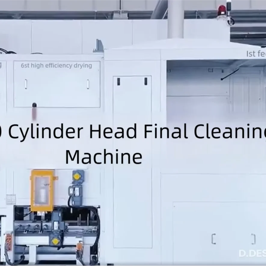 Cylinder Head Final Cleaning Machine Shimada Big Bird Cleaning Machine CH