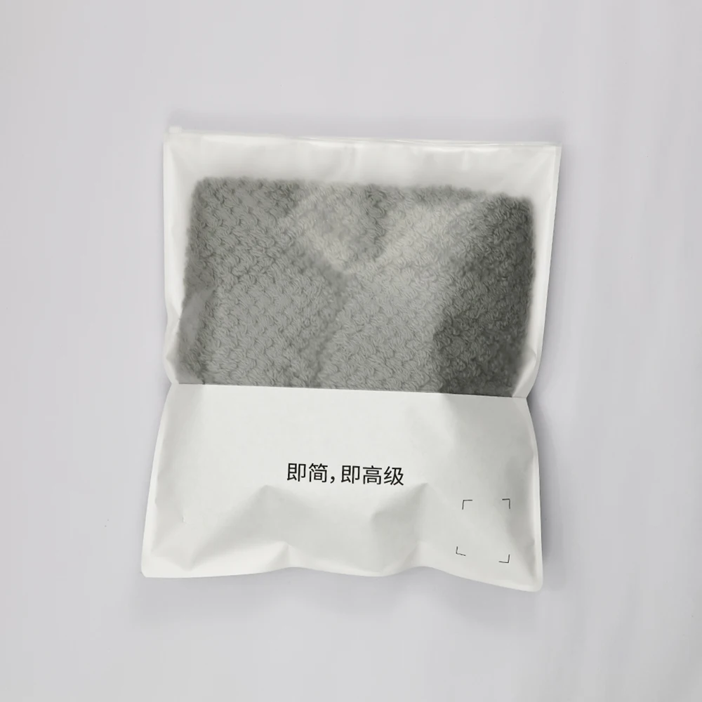 product cheap custom logo black clear garment zip lock plastic bags clothing packaging ziplock bags for clothes-2