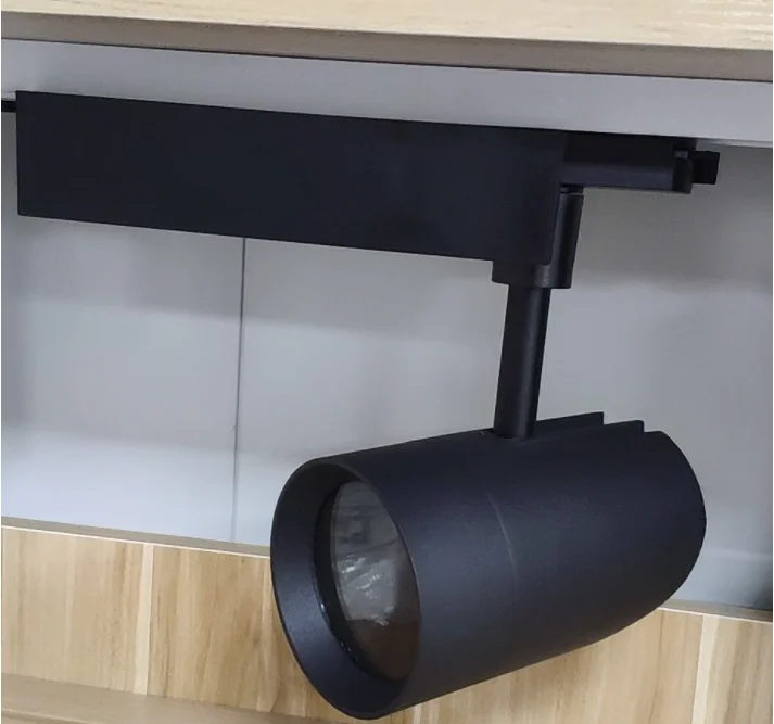 LED track light 30W COB track light high-power spotlight high-end track spotlight