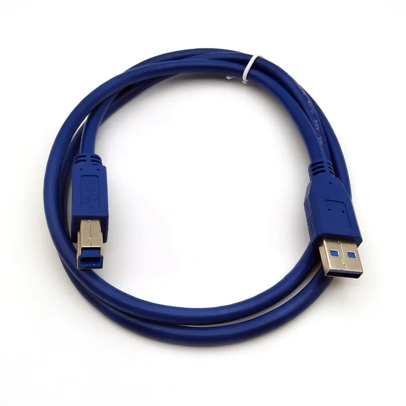 Cavo Usb Stampante 5 Metri Cavo USB 2.0 A Maschio - B Maschio Da 1,5 Metri Per Stampante/scanner - Alta Velocità Cavo Usb Premium Nero