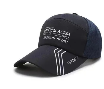factory customized gym 6 panel windbreak sports Cap breathable quality baseball cap