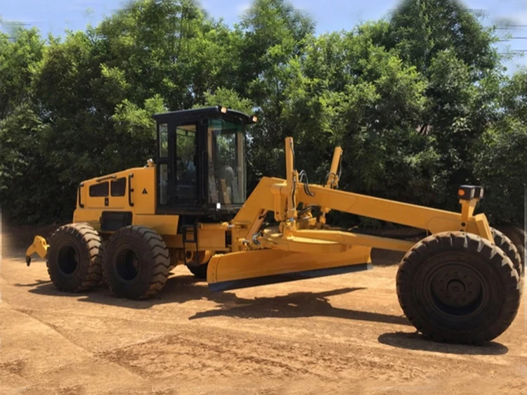 LUTONG ZF Transmission 180HP motor grader PY180C with Front Bulldozer and Rear Ripper in Uzbekistan manufacture