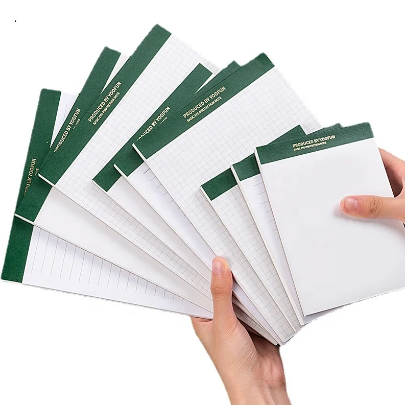 Personalized Logo Printed Mini Notepad Paper Sketchbook A4 A5 A6 Small Notepad Notes Lined Dotted Field Notebook