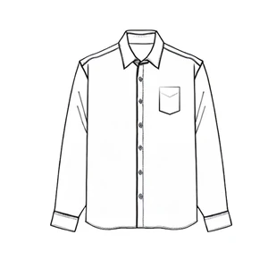 Custom Logo Business Men's Shirt for Spring and Autumn New British Style Long Sleeved Shirt for Men