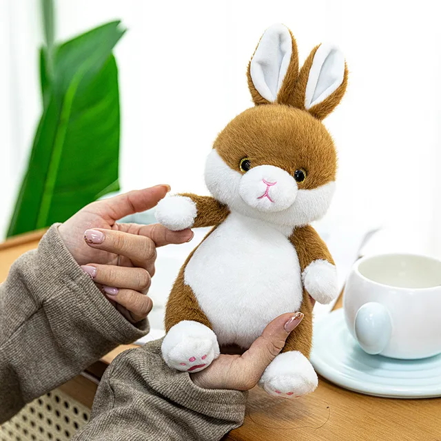 New Student Gift Novelties Stuffed Animal Toys Squishy Bunny Plush Toy Rabbit Pendant Baby Toys Squeeze Toys Anime Plush Toys