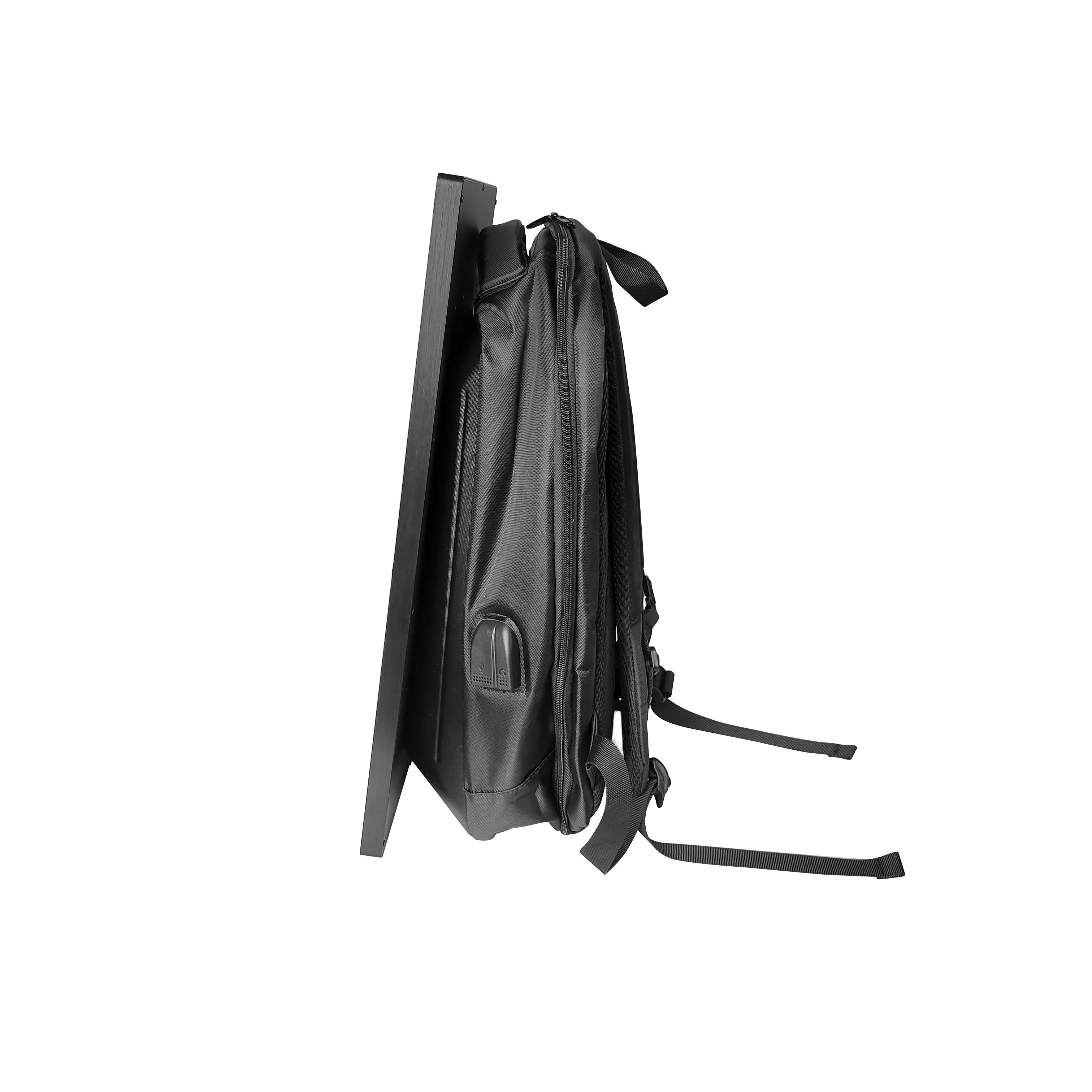 Portable Outdoor Advertising Display Screen Backpack Factory LCD Walking Billboard for Media Elevator Retail Store Use