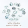 White IJ(Bluish) Round Brilliant Cut