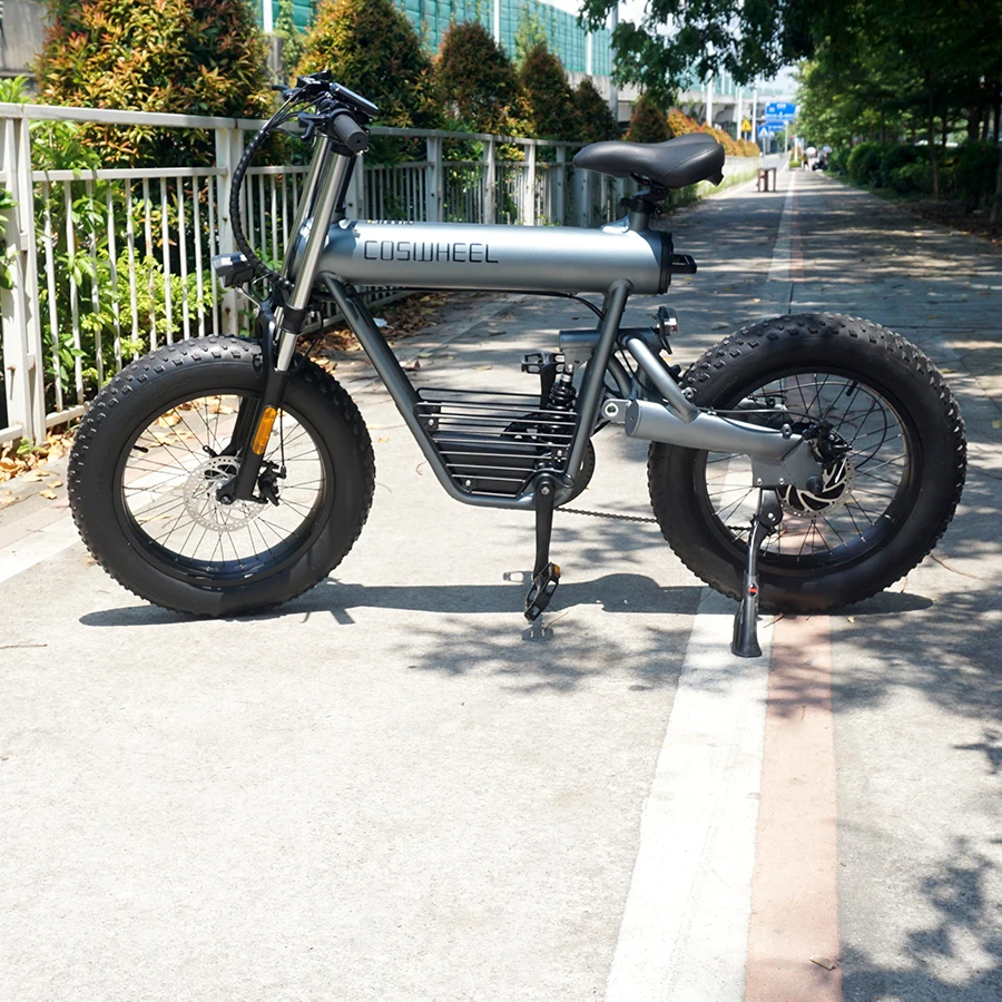 Coswheel T20 E-bicycle Long Range Electric Road Hybrid Fat Tire ...