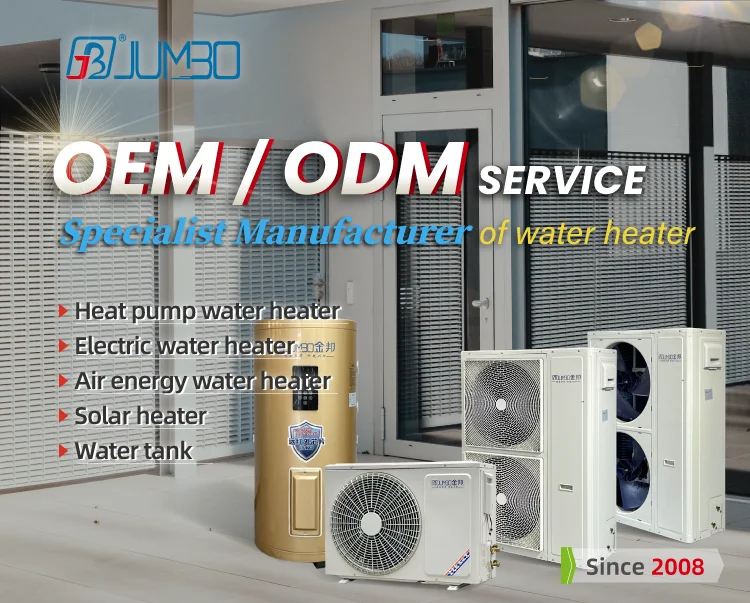 Air Source Heat Pump, EVI, Inverter, 25C, DHW - detail 2