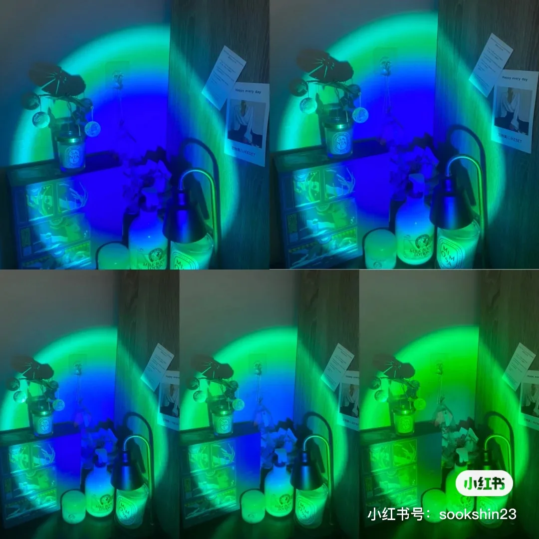 Tiktok Hot Sunset Lamp Projector Tall Led Sun New Model Dropshipping Sunset Lamp Proyector Night