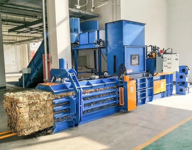 Full-automatic Horizontal Fabric Baler Machine Cardboard Fully-automatic Baler Machine Sponge Compressed Baler