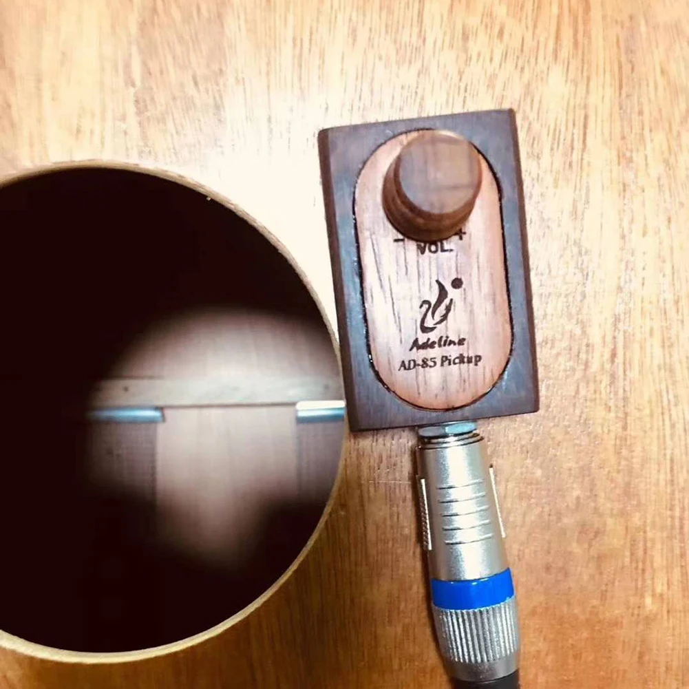 Adeline Ad85 Guitar Pickup Preamp Amplifier No Drilling Folk Guitar