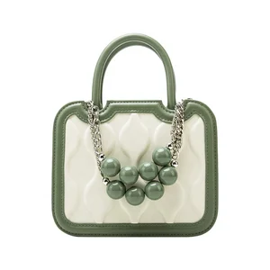 2026 Factory Wholesale High Quality PU Leather Hand-held Women's Crossbody Bag New Vintage Designer Style for Year-Round Use