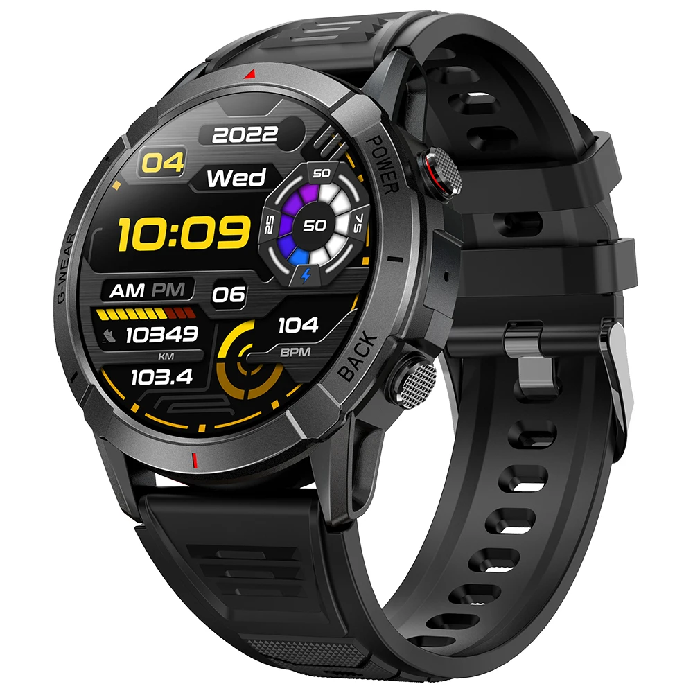 Relógio Inteligente Esportivo Unissex SENBONO NX10 com Tela AMOLED 466x466 HD, Longa Duração da Bateria, Atendimento de...