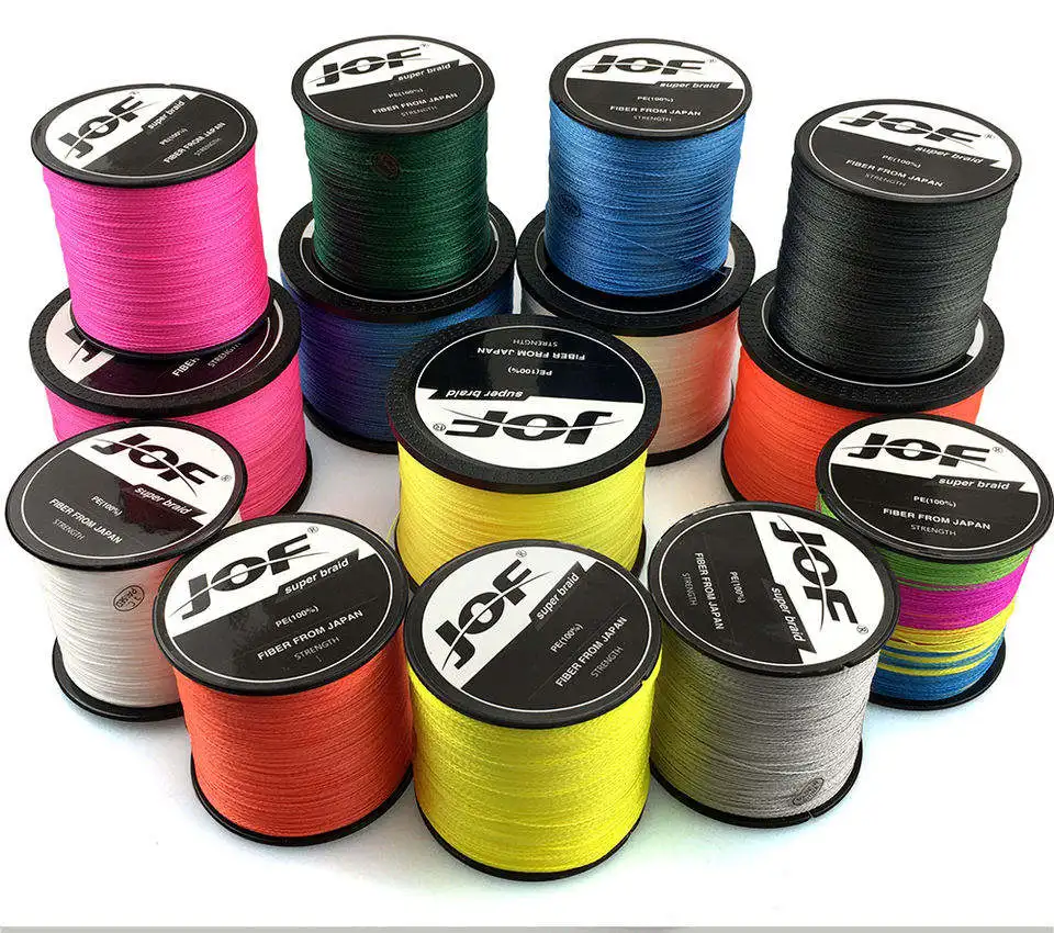 jof braided fishing line X12 100m/300m Super Strong Multifilament JOF Multifilament Braided Fishing Line