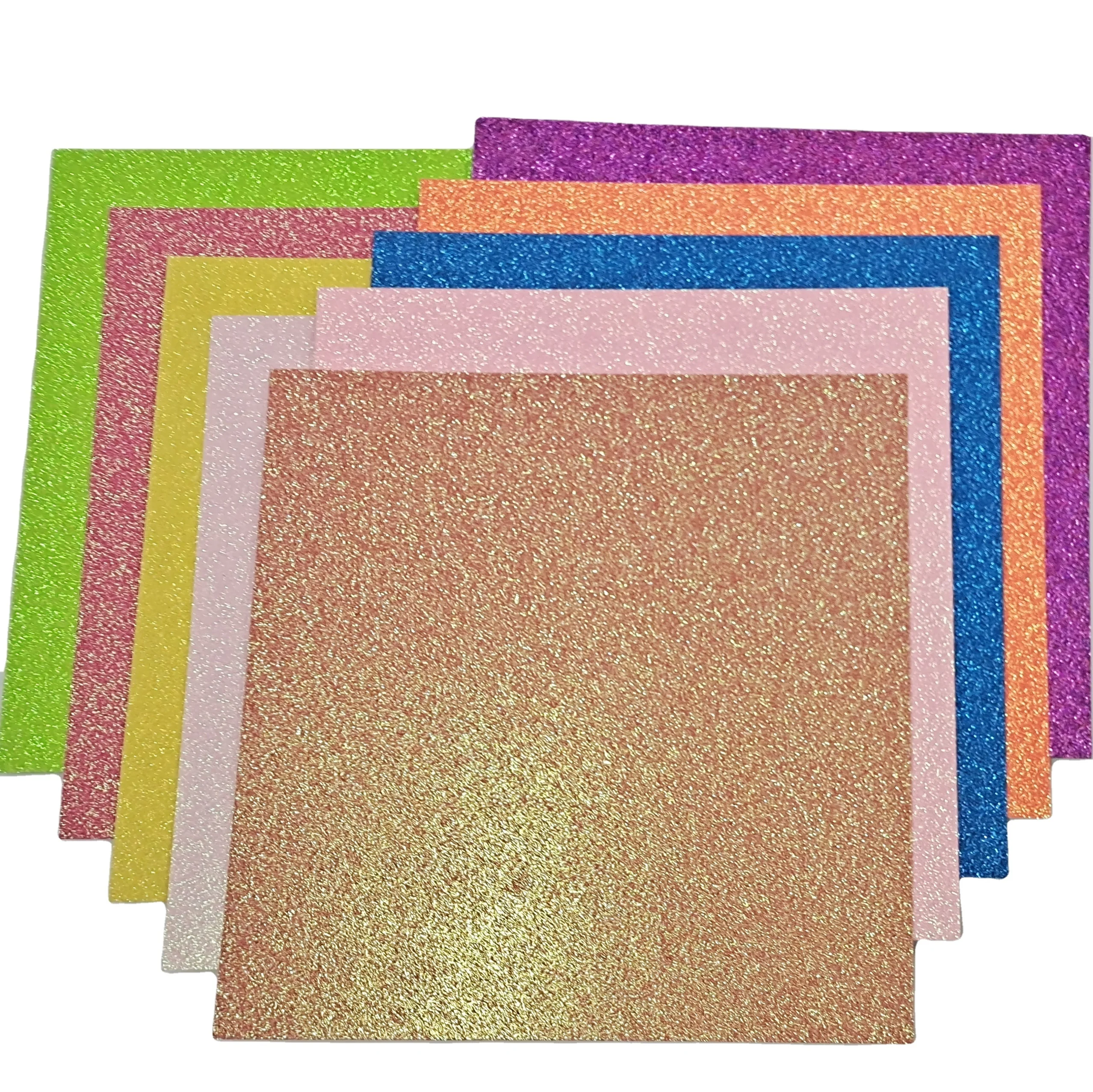 Heavyweight Colored Glitter Cardstock Paper 110lb 300gsm Craft Card