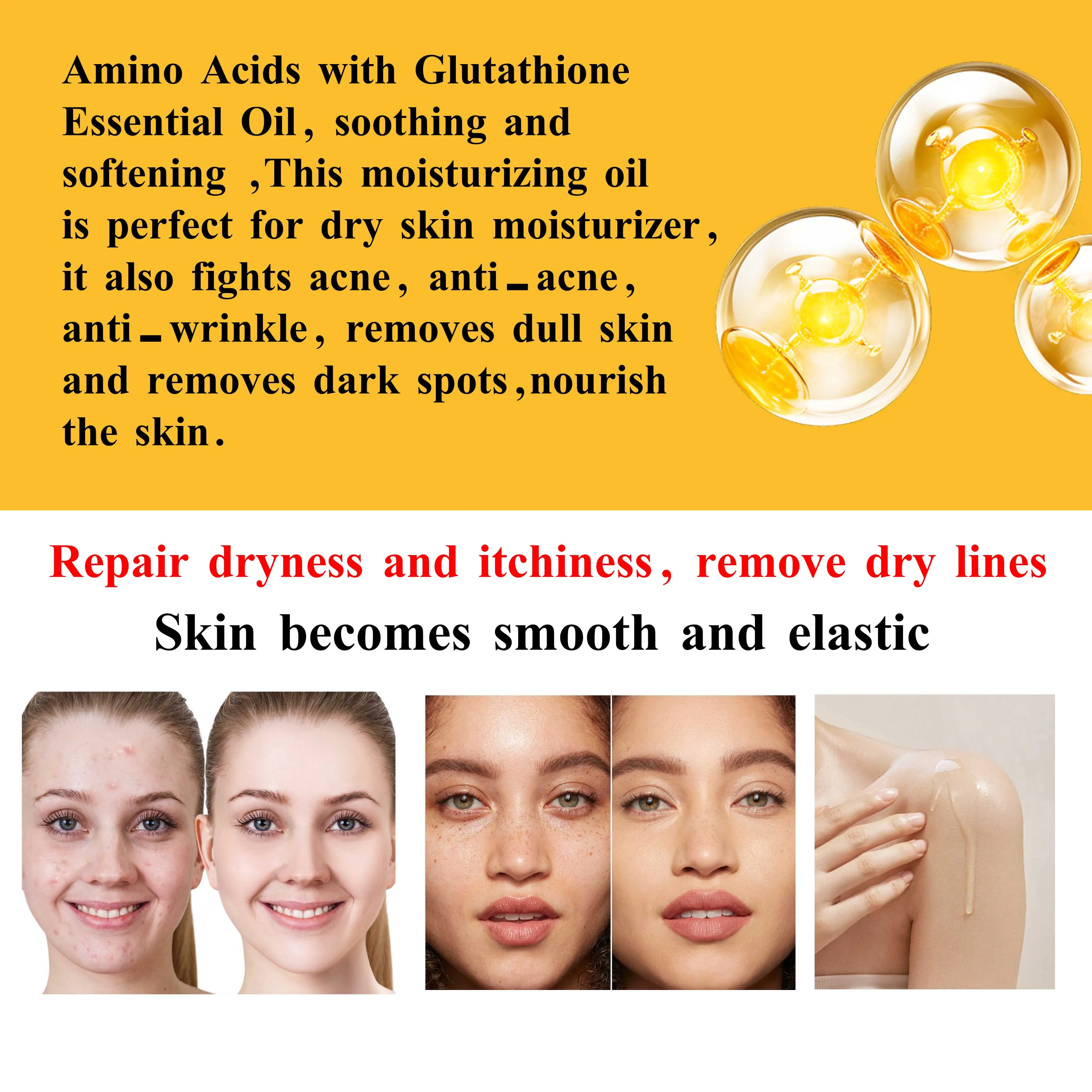 glutathione is an essential amino acid DR.DAVEY Whitening Moisturizing Body Oil With Hyaluronic Acid 1000ml Brightening Repair Skin Ca Hurricane Harvey Slams Into مشروب الجمال اليومي Size:300 Tablet