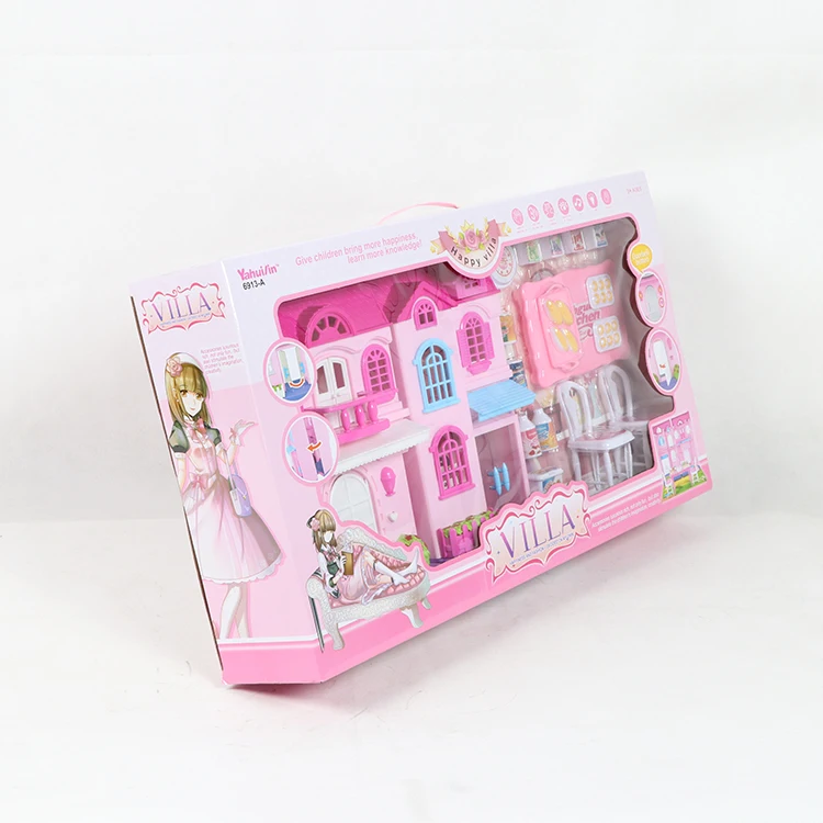 2022 новый дом мечты для девочек ролевые игры модные куклы игрушки пластиковая вилла кукла набор