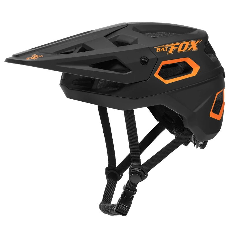 BATFOX Mountain Bike Racing Helmet Safety Breathable In-Mold