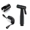 Black three-piece set (1.5-meter telescopic spring tube)