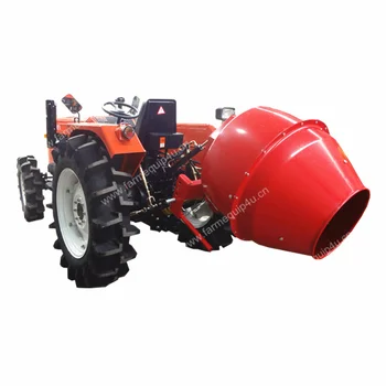 Tractor Cement Mixer,Pto Concrete Mixer With Tractor Three Point Hitch