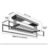 Electric clothes drying rack ZN-KY-DQ-001