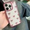 Space Case - Wine Red Bow