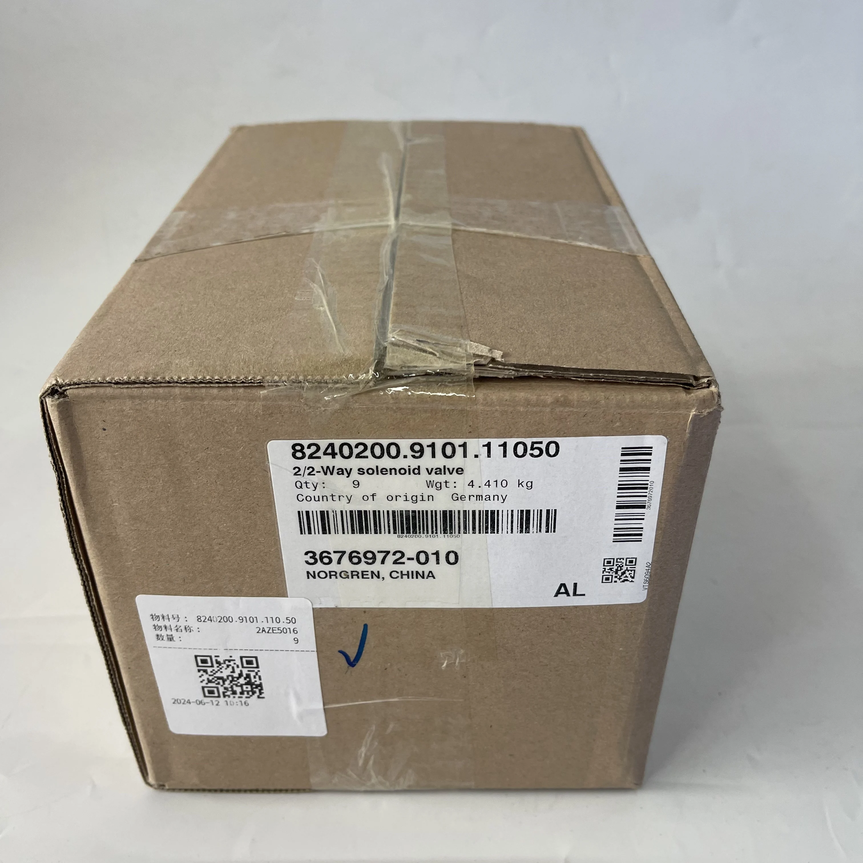 Norgren 2/2-Way Solenoid Valve 8240200.9101.11050