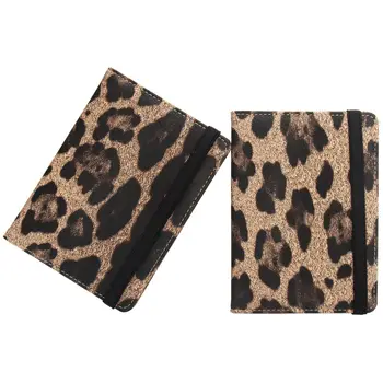 Porte-passeport Imprimé Léopard – PU Léger, Anti-poussière, Anti-RFID – Pour Femmes, Voyage, Aéroport, Hôtel, 14,8 X 10,7 Cm