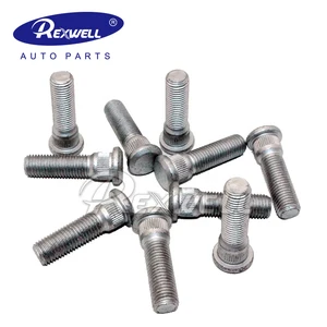 REXWELL New Genuine OEM 90942-02034 90942-02052 Wheel Lug Stud Bolt M12 X 1.5 Auto Spare Parts for Toyota Land Cruiser Lexus