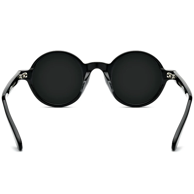 Borregls Acetate Sunglasses - Vintage Round UV400 Polarized display picture 1