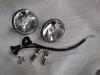 2 Headlights and Bulb Harness Set