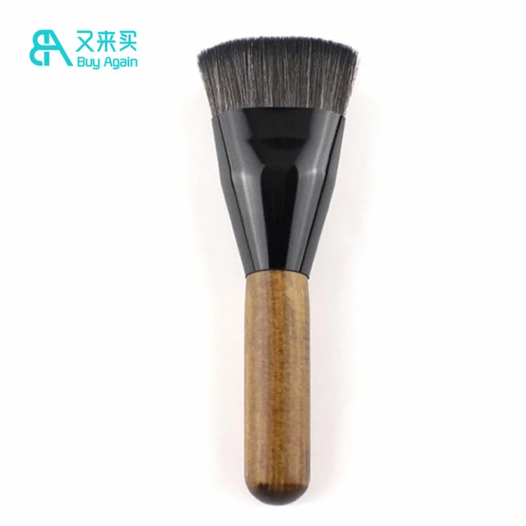 Buy Again Eco Friendly Wood Facemask Face Mask Applicator Brush Face