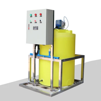 Chlorination Dosing Machine Alum Acid Floc Tank Flocculation Dosing ...