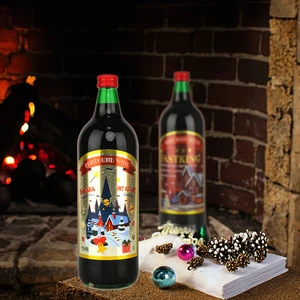 FASTKING Red Wine 12% Alcohol Content Distilled 1L for Girlfriends' Meetups Festival Dinners Warm Gatherings China Factory