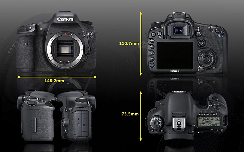 99new For Canon Eos 7d Digital Slr Camera Midrange Professional Slr