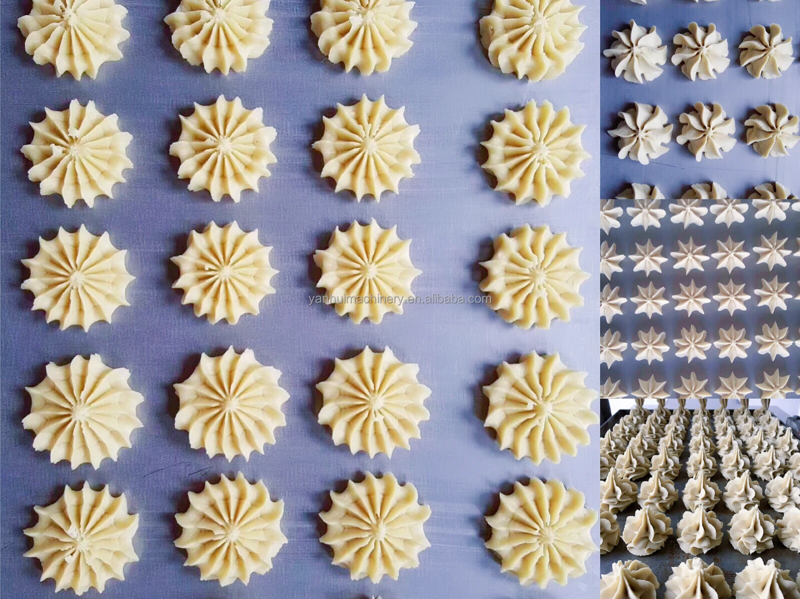 Cake Cookies making machine small automatic maker commercial biscuit press dropping forming depositor fortune cookie machine